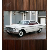 Металлическая табличка Ford Galaxie 500 Factory Lightweight